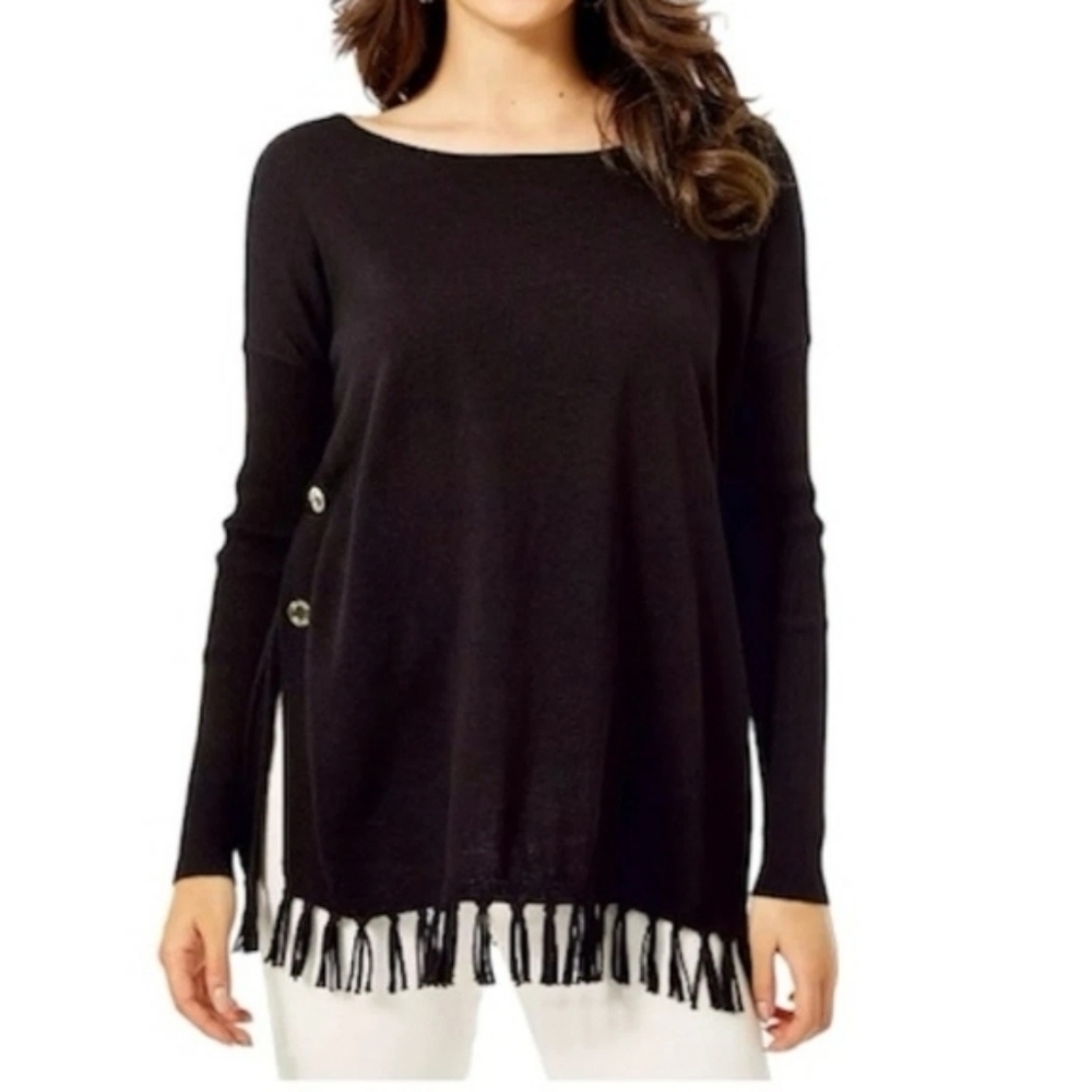Lilly Pulitzer Black Sweater